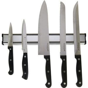 KitchenCraft Deluxe gegoten 30cm magnetisch messenrek