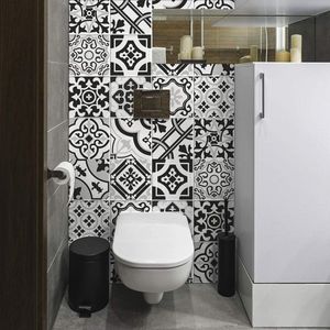 Tegelstickers voor Badkamer en Keuken - 24 Stuks 10x10 cm Waterbestendig PVC Mozaïek Cementtegels