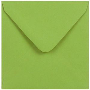 Appel groene enveloppen 16x16 cm 100 stuks