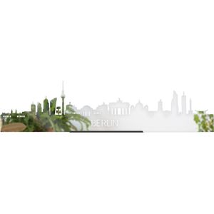 Standing Skyline Berlijn Spiegel - 60 cm - Woondecoratie design - Decoratie om neer te zetten en om op te hangen - Meer steden beschikbaar - Cadeau voor hem - Cadeau voor haar - Jubileum - Verjaardag - Housewarming - Interieur - WoodWideCities