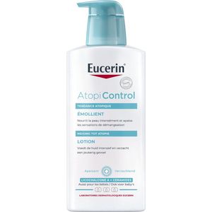 Eucerin AtopiControl Kalmerende Bodylotion - Lotion voor Gevoelige en Jeukerige huid - Helpt bij Eczeem - 400ml