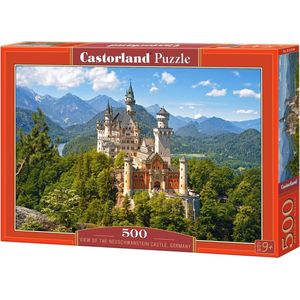 Castorland View of the Neuschwanstein Castle, Germany 500 stukjes