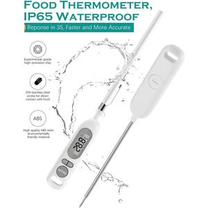 vleesthermometer - Digitale vleesthermometer, keukenthermometer, grillthermometer, braadthermometer voor keuken, bakken, braden, grillen