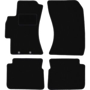 Zwarte velours vloermatten voor: Subaru Forester III SUV (2008-2013)