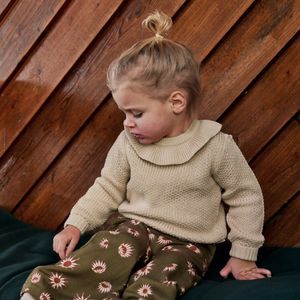 Your Wishes Gianna Truien & Vesten Meisjes - Sweater - Hoodie - Vest- Beige - Maat 74