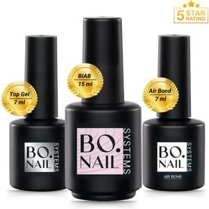 GUAPÀ® BIAB Starterspakket | Builder Gel In A Bottle | BIAB Nagellak | Gelnagels Starterspakket | Nagellak | Gellak | HEMA Free | Builder Gel | Primer | Top Coat | 15 ml BIAB Pink Cover Cool
