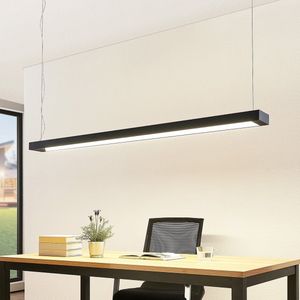Arcchio - Kantoorverlichting - 1licht - Aluminium, polycarbonaat - H: 4.88 cm - zwart (RAL 9005) - Inclusief lichtbron