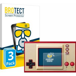 BROTECT - Screenprotector voor Nintendo Game & Watch The Legend of Zelda - Folie Beschermfolie Beschermglas matte (3 Stuks)