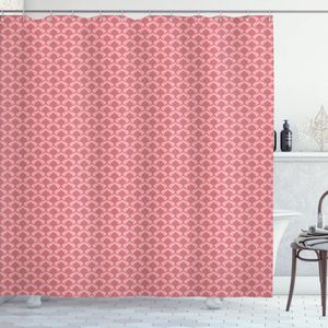 New Bed, Abstract Simpel en Ornamentaal, Douchegordijn Badkamer Decor Set met Haakjes, 175 cm B 180 cm L