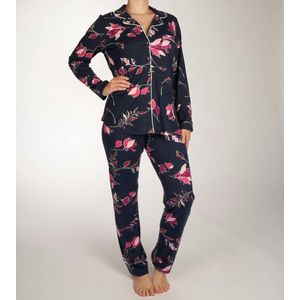 Pastunette Pyjama lange broek - 529 Blue - maat 38 (38) - Dames Volwassenen - Katoen/Modal/Tencel- 20232-100-6-529-38