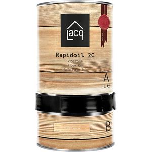Lacq Rapidoil 2C - Houtolie - 0.5 Liter - Crème wit - Voor binnen