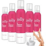 Jolly Scheerschuim Vrouwen - Scheergel - 5 Stuks - Scheercreme - Shaving Cream - Shaving Gel