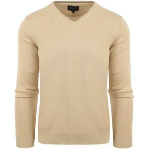 Suitable Respect Vinir Pullover Beige - Maat L - Heren - Pullovers