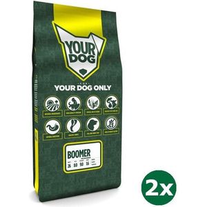 2x12 kg Yourdog boomer volwassen hondenvoer