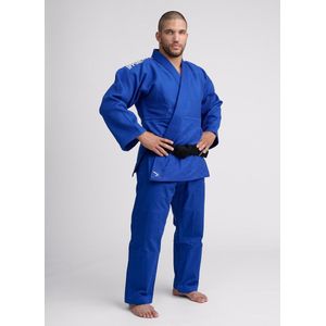 Ippon Gear Fighter 2 blauwe jas slimfit (Maat: 185)