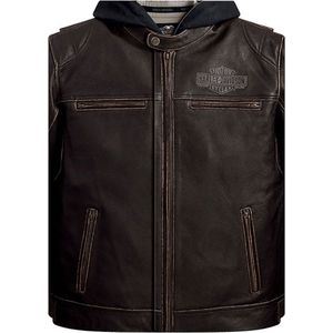 Harley-Davidson Leren Damesjack - Geld/Cadeau Kaart
