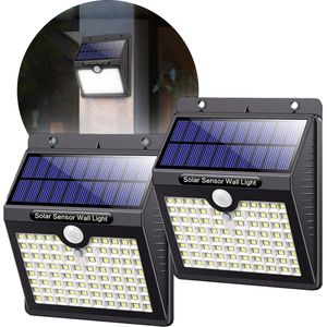 Vivid Green Solar Buitenlamp met Bewegingssensor - Buitenverlichting Zonne Energie - Tuinverlichting - Wandlamp Buiten - Met Sensor - Led