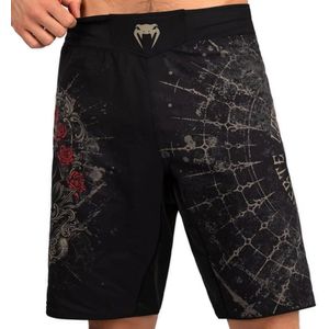 Venum Santa Muerte 5.0 Fight Shorts Diep Zwart Goud - XXL - Jeans Maat 38