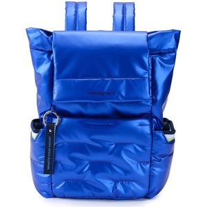 Hedgren Vrije tijd rugzak Rugzak Cocoon Billowy Backpack With Flap Strong Blue Blauw