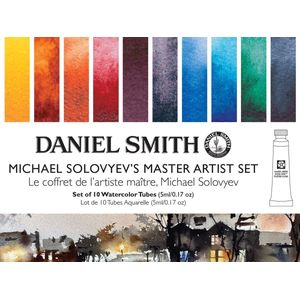 Daniel Smith Aquarelverf - Professionele Aquarel Verf - Watercolour 5ml Michael Solovyev's Master Artist Set with 10 Tubes