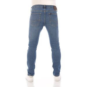 Lee Heren Jeans Broeken Luke Slim Tapered tapered Fit Blauw 32W / 34L Volwassenen Denim Jeansbroek