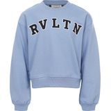 LOOXS 10sixteen 2401-5318-134 Meisjes Sweater/Vest - Maat 116 - Blauw van 87% Cotton 13% Polyester