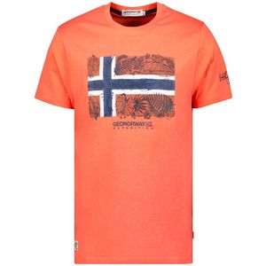 Geographical Norway Expedition T-shirt Ronde Hals Met Print - M