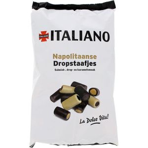 Italiano - Napolitaansse Dropstaafjes Mix - 1 kg