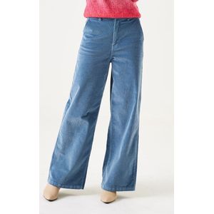 GARCIA U40112 Dames Wide Fit Broek Blauw - Maat M