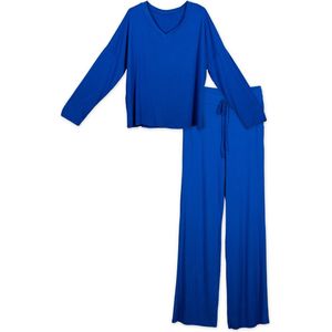 Viscose Pyjama Set Karoline / Blauw / one size