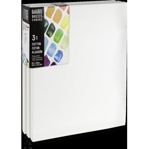 Liquitex Basics Canvas 50X60cm Pak van 3 stuks