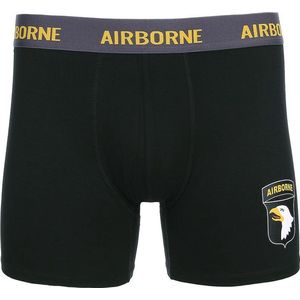 Fostex Garments - Boxershort 101st Airborne (kleur: Zwart / maat: XXL)