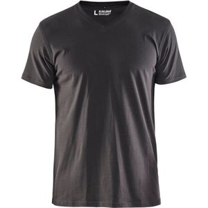 Blaklader T-Shirt, V-hals 3360-1029 - Donkergrijs - XS