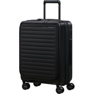 Samsonite Reiskoffer - Restackd spinner (4 wielen) 55/20 easy access - handbagage - uitbreidbaar - Black - 48 l - 3.1 kg