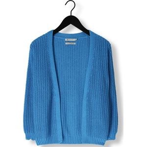 NUKUS Gladys Cardigan Fancy Truien & vesten Dames - Sweater - Hoodie - Vest- Donkerblauw - Maat XL