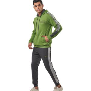 Embrator mannen Joggingpak olijfgroen/grijs maat 3XL