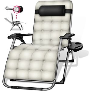 Premium Ligstoel - Ligstoelen - Ligbed - Tuin - Camping - Opvouwbaar - Buiten