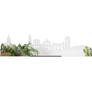 Standing Skyline Zutphen Spiegel - 60 cm - Woondecoratie design - Decoratie om neer te zetten en om op te hangen - Meer steden beschikbaar - Cadeau voor hem - Cadeau voor haar - Jubileum - Verjaardag - Housewarming - Interieur - WoodWideCities