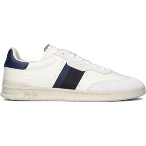 Polo Ralph Lauren Hrt Area Sneakers - Leer - Heren - Wit - Maat 47