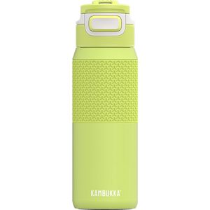 Kambukka Elton Geïsoleerde waterfles 750ml - Mojito Summer met 3-in-1 lid en makkelijke reiniging - Fluo Groen