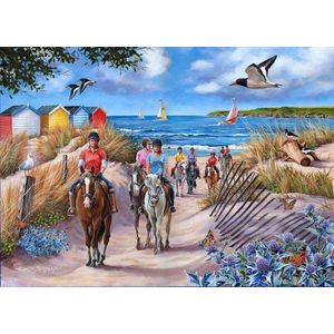 The House of Puzzles - Legpuzzel - 500XL stukken - Sea Horses