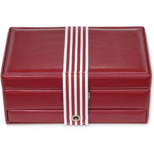Sacher Sieradendoos Young Jewellery Case Helen Red Rood