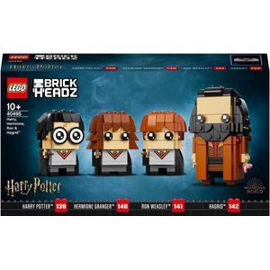 Lego Harry Potter 40495 Brickheadz  Harry, Hermelien, Ron & Hagrid™