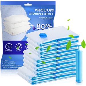 Vacuumzakken – Vacuumtassen – Vacuum Opbergtas - Vacuüm opbergzakken voor kleding
