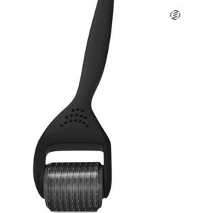 Equivera Baardroller - 0,5 mm - Met Opbergdoosje - Dermaroller - Baardgroei Kit - Sinterklaas Cadeau - Kerstcadeau