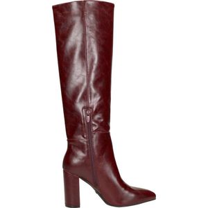 Mexx Hoge Laars Krystal Indy Rood - Vrouwen - Burgundy Rood - Maat 41