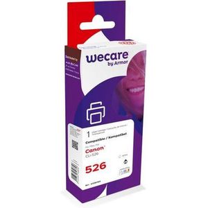 Wecare Gereviseerde Inktcartridge, Compatibel met Canon CLi-526 B / 4540B001, Fotozwart