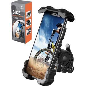 BikePro Universele Telefoonhouder Fiets - 360 graden Rotatie - GSM Houder - Geschikt voor Fiets, E-bike, Scooter, Motor etc.