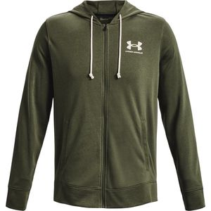 Under Armour Rival Terry Sweatvest Heren Groen Maat M