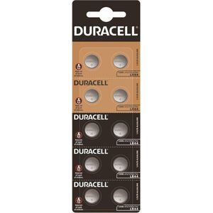 Duracell LR44 Alkaline batterijen 10 stuks (AG13)